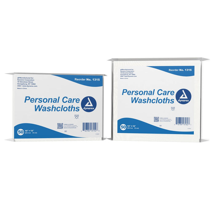 Dynarex disposable washcloths