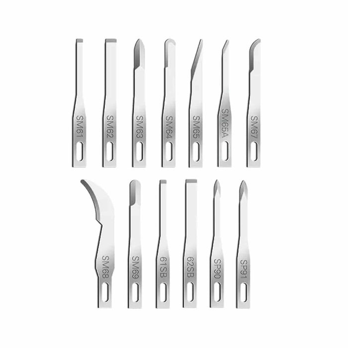 Swann Morton stainless steel surgical blades