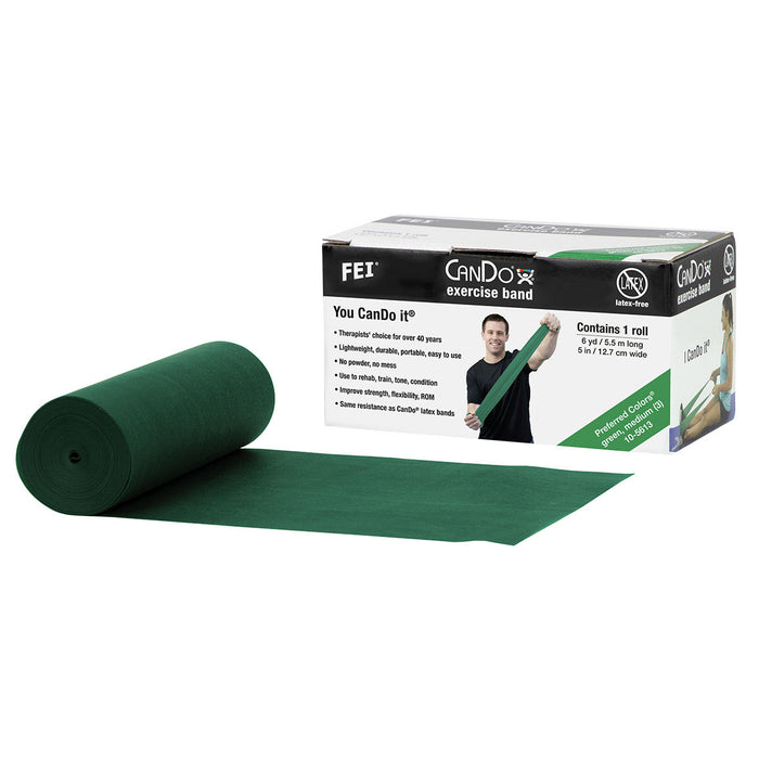 CanDo Latex Free Exercise Bands Rolls