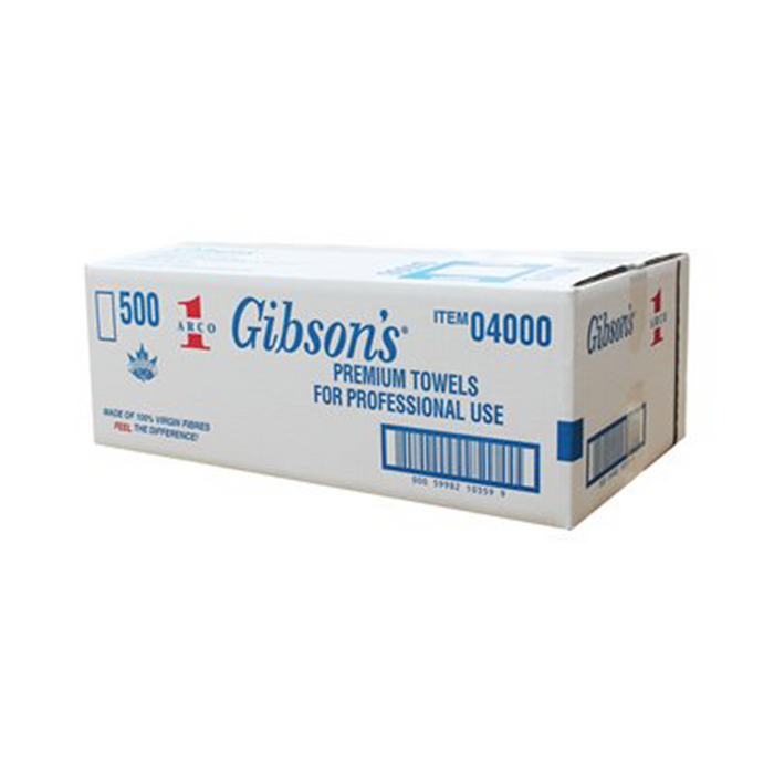 Gibson towels 12x24 3 ply, 500 un