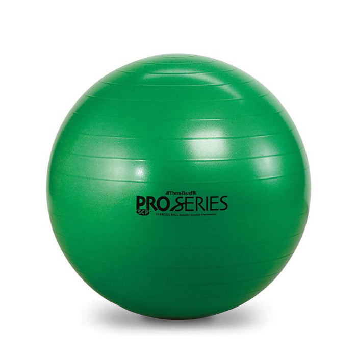 Exercises ball TheraBand with box