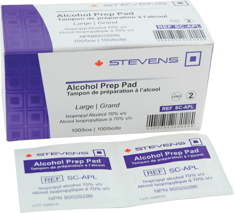 Alcohol Prep pads Pro-Medix