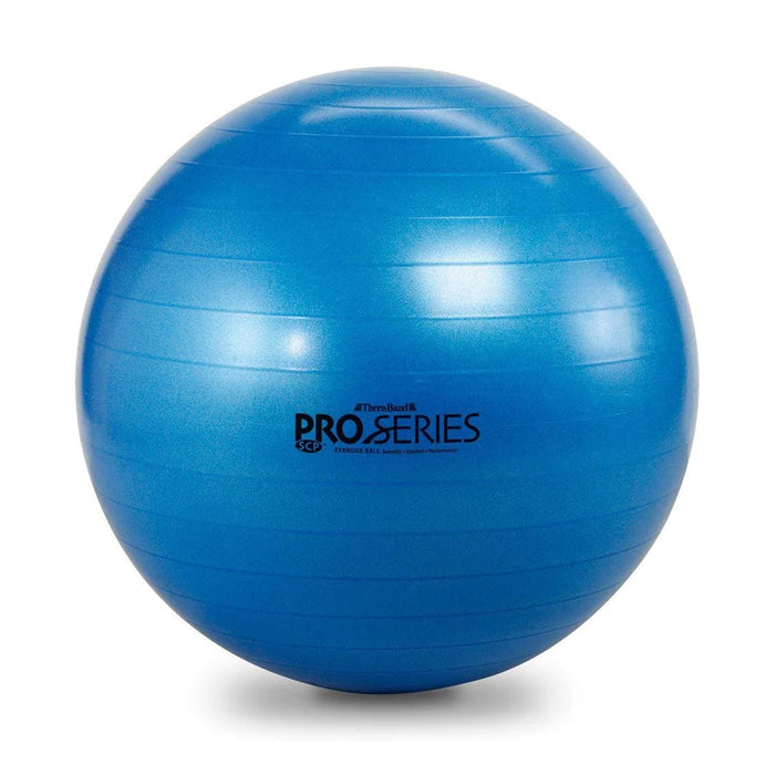 Exercises ball TheraBand with box