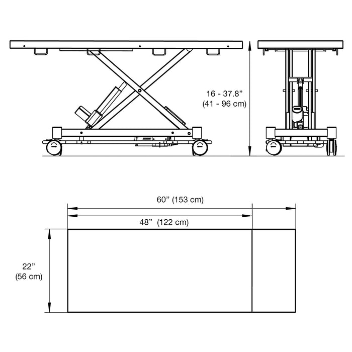 Coinfycare electric table for veterinarian