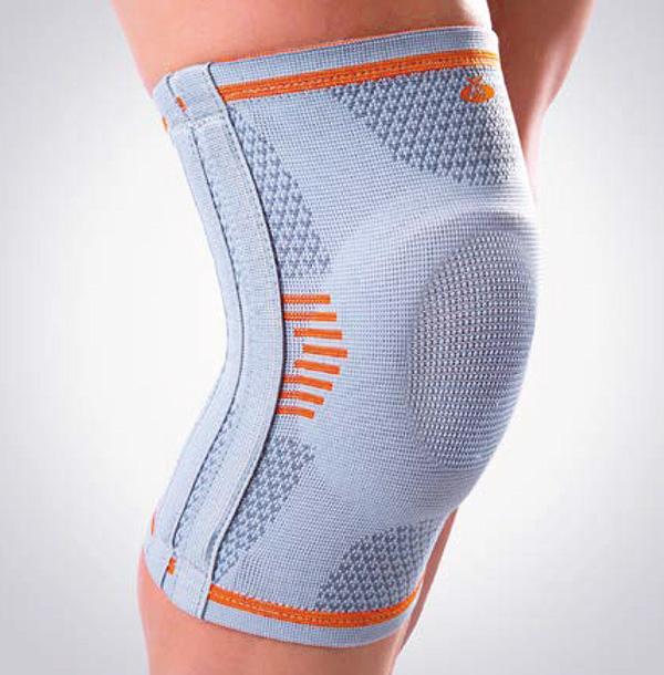 Orliman® elastic knee support with lateral stabilizers