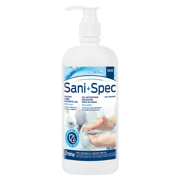 Sani-Spec instant hand antiseptic gel